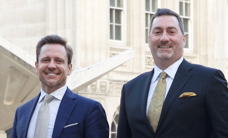 Left-right: Avison Young Principal and President, UK, Jason Sibthorpe with global chair and CEO Mark Rose